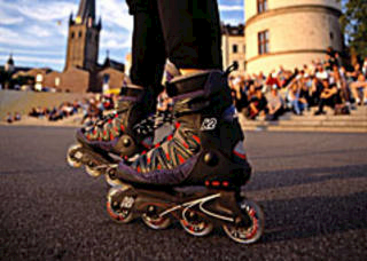Inline-Skates, USA 1994, Verschiedene Kunststoffe