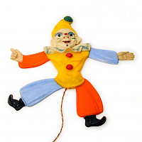 Clown als Hampelmann