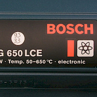 Bosch Heißluftgebläse 650 LCE