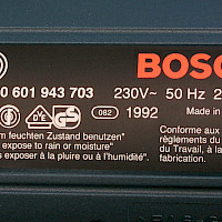 Bosch Heißluftgebläse 650 LCE