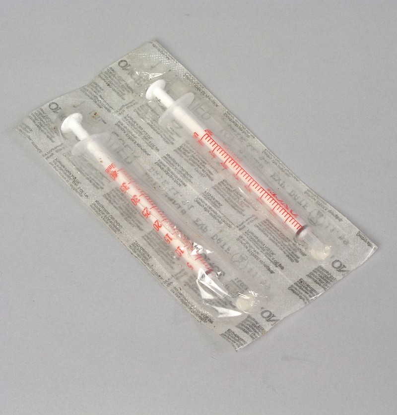 Einwegspritze für Insulin