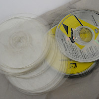 Recycling von CD-Platten